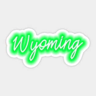 Wyoming Sticker